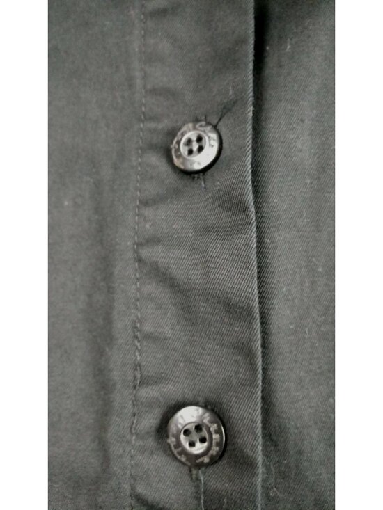 Chrome Eagle Black shirt XXL Women button down Chix Custom Cycles Embroydered - Picture 7 of 15